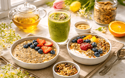 A Lighter Start to Spring: Morning Meals for Steady Energy