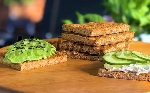 Amaranth Carrot Flatbread