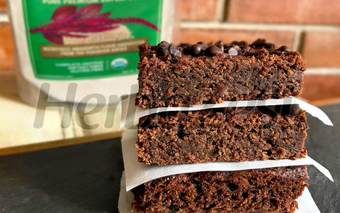 Amaranth Chickpea Brownie