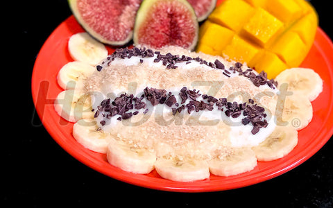 Amaranth Flake Yogurt Bowl with Fruits