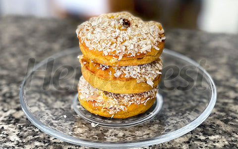 Amaranth Flour Mango Donuts