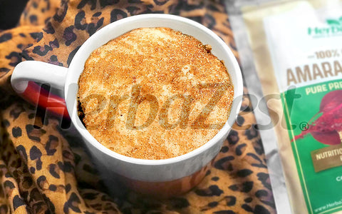 Amaranth Snickerdoodle Mug Cake