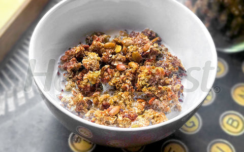 Banana Bread Granola with Quinoa Flakes