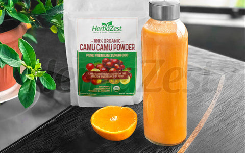 Camu Camu Orange Carrot Smoothie