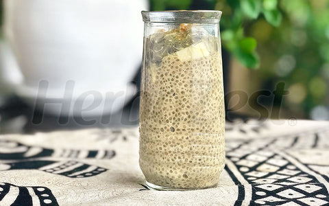 Carob Chia Pudding
