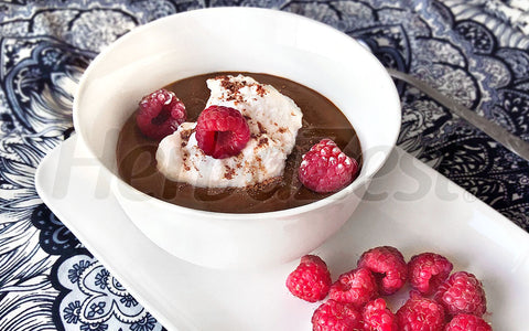Chocolate Arracacha Pudding