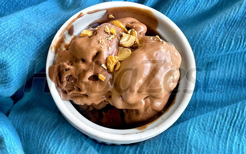 Chocolate Chickpea Ice Cream