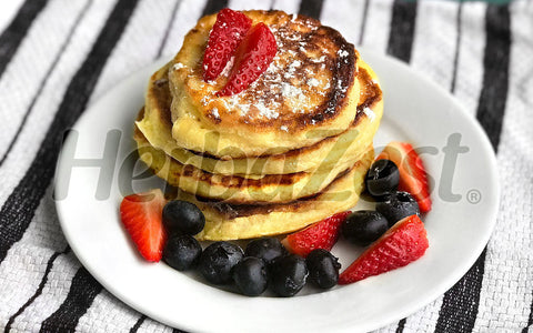 Cottage Cheese Pancakes with Amaranth Flour