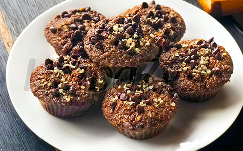 Cranberry Chocolate Quinoa Muffins