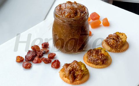 Dried Goldenberry Apricot Chia Preserve