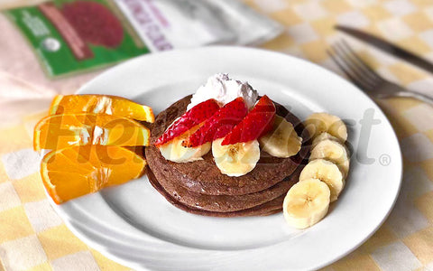 Fluffy Red Quinoa Flour Pancakes