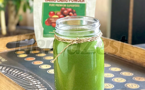 Ginger Camu Camu Green Smoothie for Strong Immunity