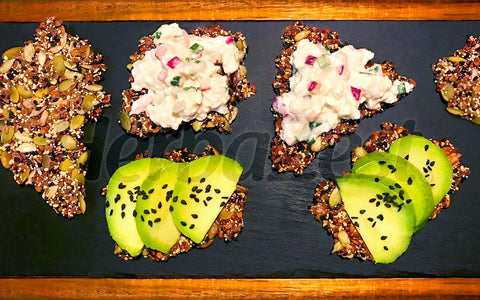 Homemade Seed Crackers with Maca