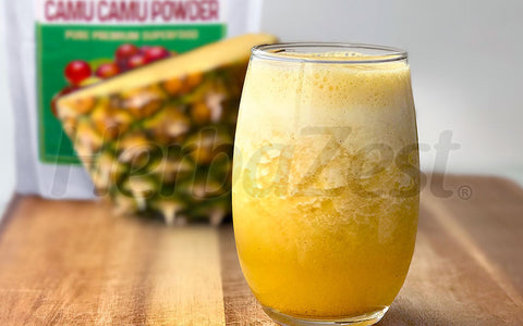 Immunity-Boosting Camu Camu Pineapple Smoothie