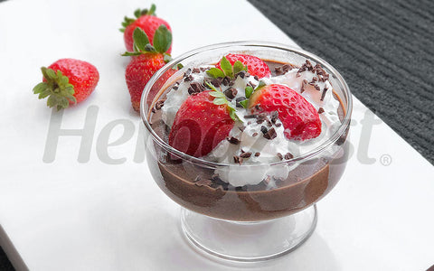 Kaniwa Pudding with Strawberries and Cream