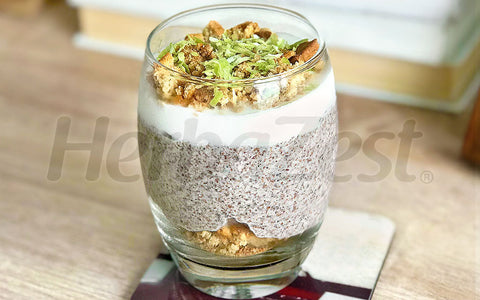 Key Lime Pie Overnight Kaniwa Flakes