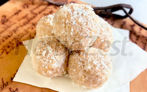 Lucuma Coconut Millet Balls
