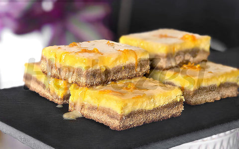 Orange Bars with Kaniwa Flour