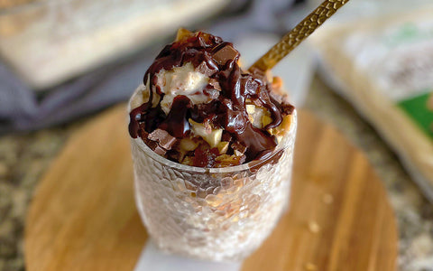 Peanut Butter Sacha Inchi Protein Ice Cream