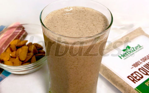 Quinoa Almond & Oatmeal Smoothie