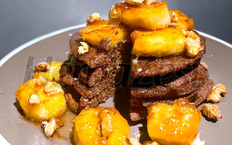 Quinoa Apple Cider Pancakes
