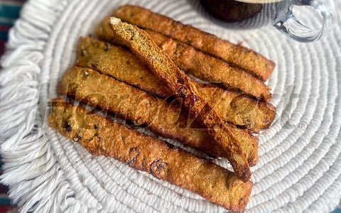 Quinoa Flour Biscotti