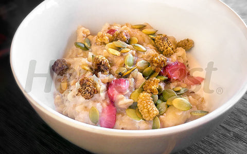 Quinoa Oatmeal Breakfast Bowl