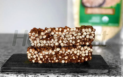 Quinoa Pop Dark Chocolate Bars