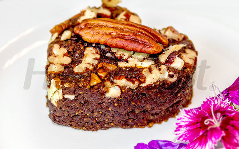 Raw Camu Camu & Peanut Butter Brownies