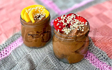 Sacha Inchi Sweet Potato Mousse