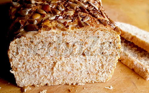 Sacha Inchi Whole Wheat Bread with Mixed Seeds