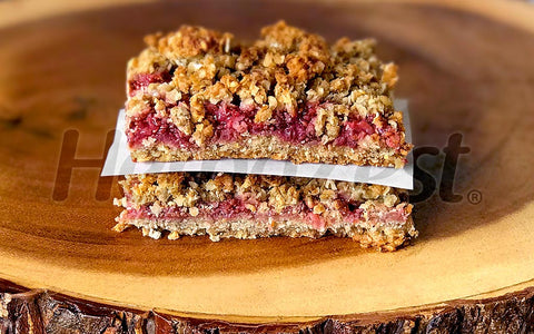 Strawberry Quinoa Oatmeal Bars