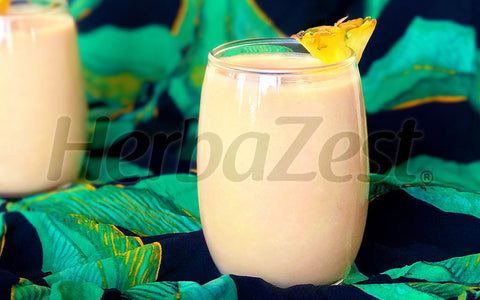 Tropical Lucuma Pineapple Smoothie