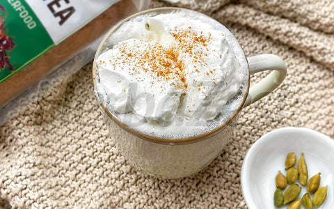 Vanilla Cardamom Cat's Claw Latte