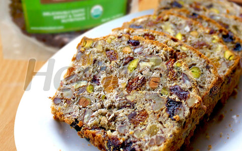 Wholesome Nutty Bread with Dried Goldenberries