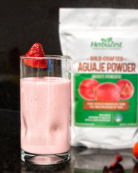 Aguaje Strawberry & Cream Smoothie