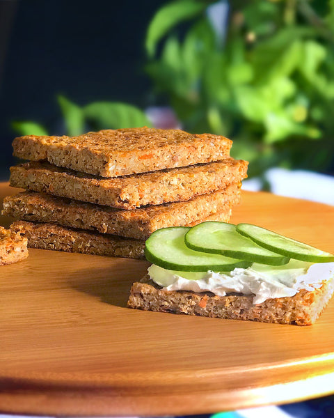 Amaranth Carrot Flatbread