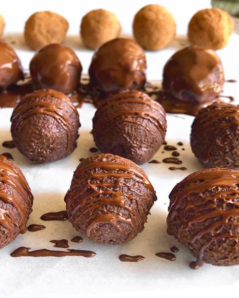 Amaranth Chocolate Truffles