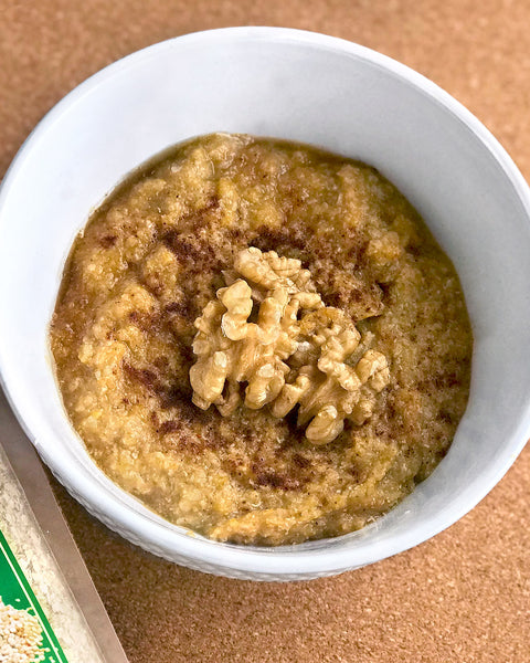 Amaranth Flake Pumpkin Porridge