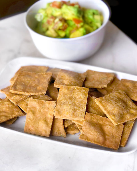 Amaranth Flour Crackers