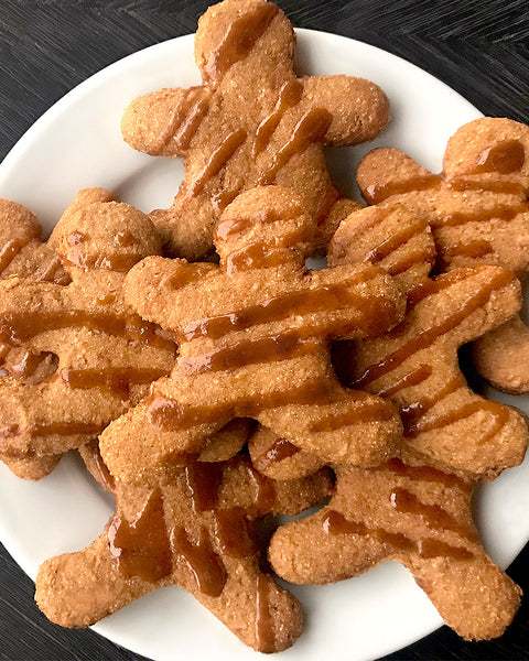 Amaranth Gingerbread Cookies