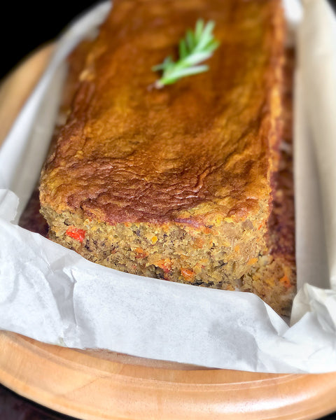 Amaranth Lentil Loaf