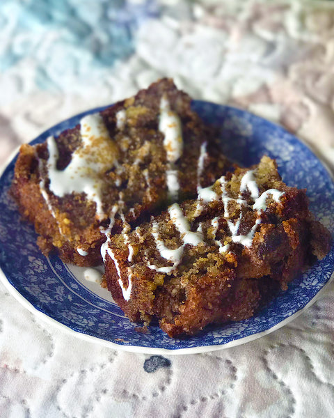 Apple Cinnamon Bread with Almond and Kaniwa Flour