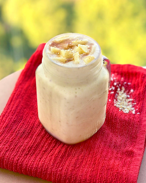 Apple Pie Smoothie with Quinoa Flakes