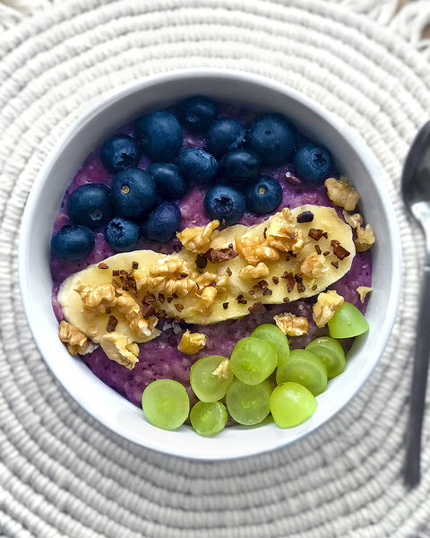 Blueberry Acai Oatmeal
