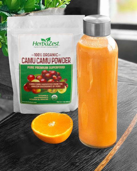 Camu Camu Orange Carrot Smoothie