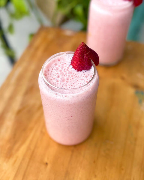 Camu Camu Strawberry Kefir Smoothie