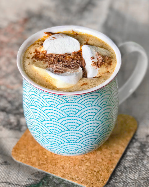 Carob Peanut Butter Latte