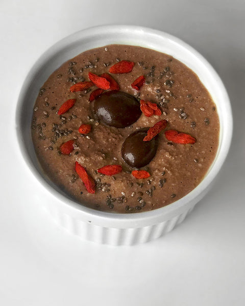 Chocolate Overnight Quinoa Flakes