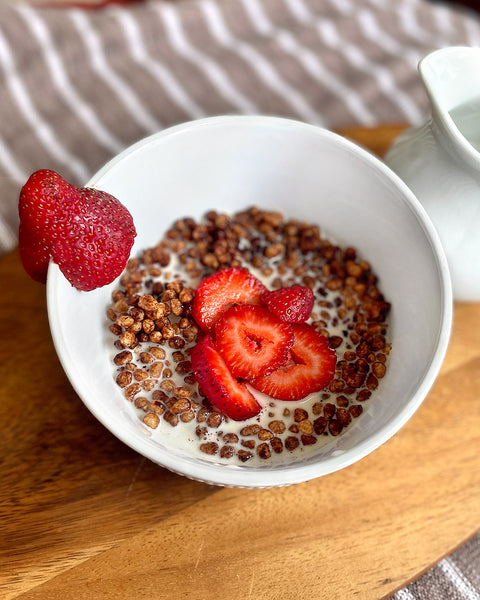 Chocolate Quinoa Pop Breakfast Cereal